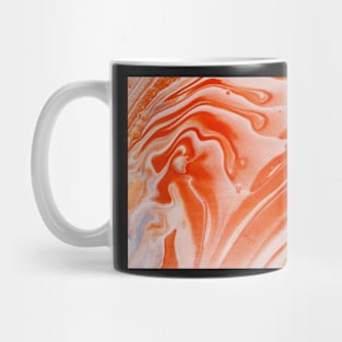 Orange Waves Mug